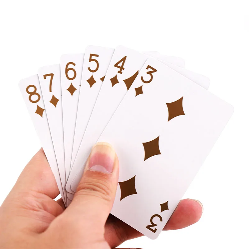 2025 Custom LOGO Surface Finishing Material Packaging Printing High Quality Gold Edge Gold Foil Luxury Poker Paper Playing Card 18 -