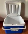 Insulated Cooler Box 26l Outdoor Wheeled Square Lengthening Insulated Thermos Cooler Box