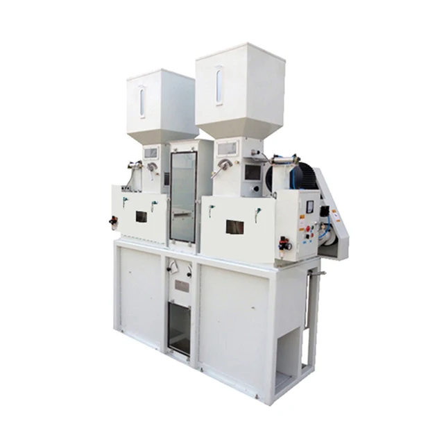MLGQ Series Double Body 10 Inch Rubber Roller Rice Husker Rice Huller Rice Husker Machine for Rice Milling Machine