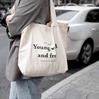 Shopping Bag Cotton Bags Cotton No Moq Custom Tote Shopping Bag Cotton Canvas Tote Bags With Custom Printed Logo
