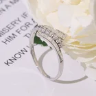 Diamond Rings Diamond FFT Wholesale Jewelry Gifts Fashion Style Lady Diamond Rings 18k Gold