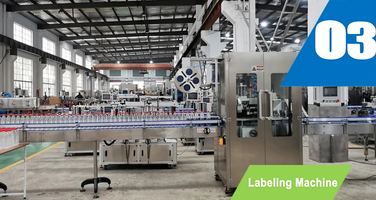 Complete Wine Filling Line Glass Bottle Winery Beverage Bottling Rinsing Filling Capping Machine details