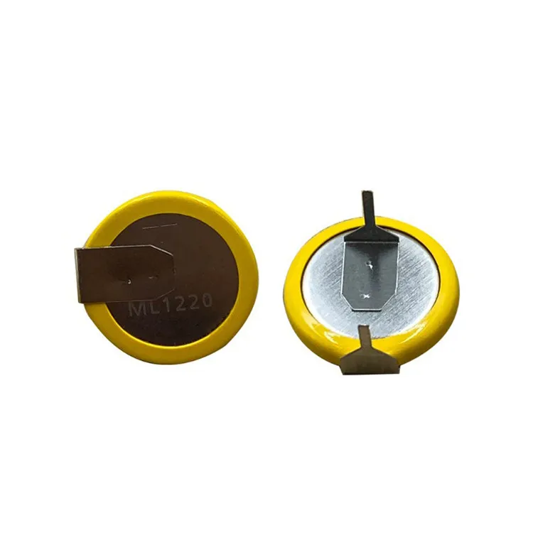 Ml Lithium Button Battery V Mah Rechargeable Coin Batterie