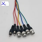 Audio Video Cable Bnc To Bnc Cable Ready To Ship Female 21Pin Scart To BNC RCA Audio Video AV Cable