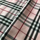 Rpet Fabric China 2021 New Burberry Yarn Dyed Recycled Rpet Polyester Fabric For Jacket For Dress