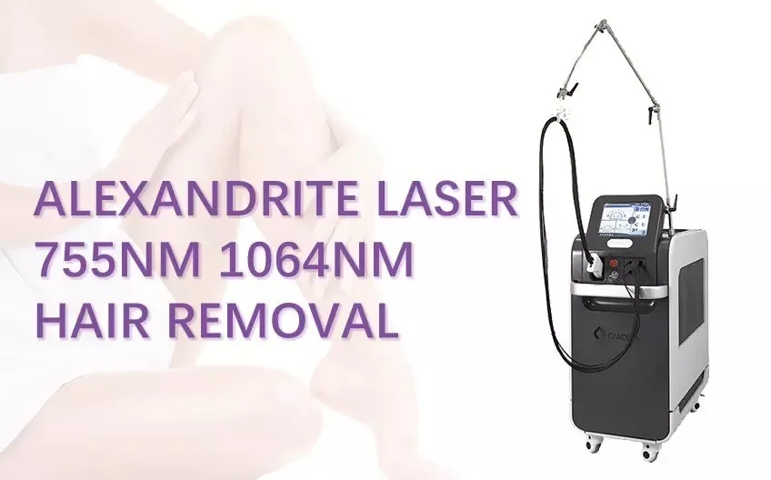 Alexander laze ADM beauty long pulse lazer alexandrite hair removal lazer 755-1064nm alexandrite lazer Alexander laze Laser