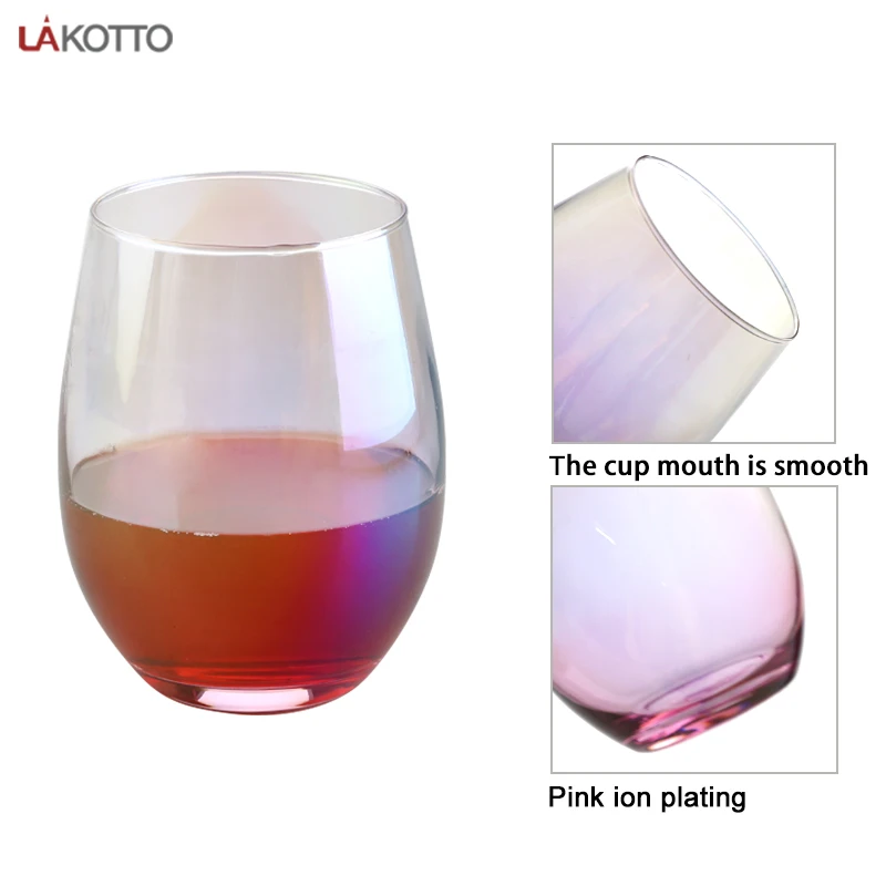 wholesale 20oz drinking glasses stemless wine glass for sales wine drinking glasses
