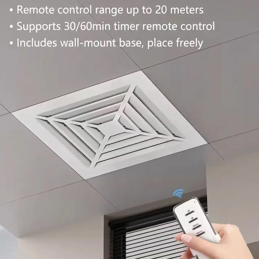 Low Noise Exhaust Fan, 4-6, electric, PP - detail 8