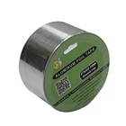 Roll Roll Aluminium Foil Price Wholesale Refrigeration / Air Conditioning Pipe Aluminum Foil Tape 0.5mm Thick Tape Roll Coated Soft
