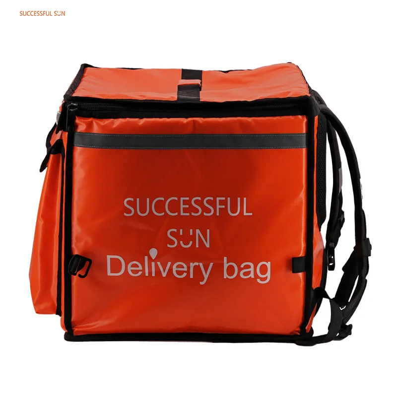 Wholesale Big Size Waterproof Top Opening Delivery Backpack Food Delivery Bag factory