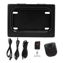 2024 Auto Parts vanish License Plate Frame with remote control Electric Shutters Vanish Licence Plate Hide Fits For USA