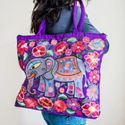 Spring Bags Bohemian Bag 2021 Spring Bohemian Style Blue Big Boho Hand Bags