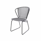 Outdoor Dark Green Rattan Garden Garden Leisure And Comfortable Rattan Chair Home Set