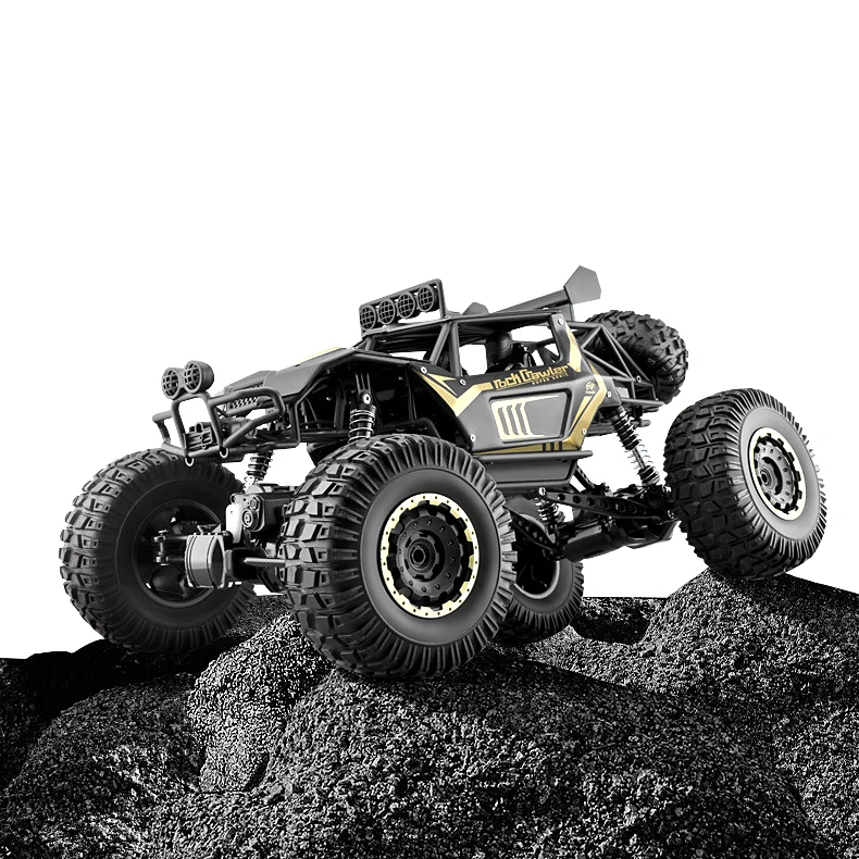 2.4G Factory Manufacture Electric Remote Control Car Toy 1:8 Big Rock Crawler Rc Car 4x4 High Speed Metal Truck For Children