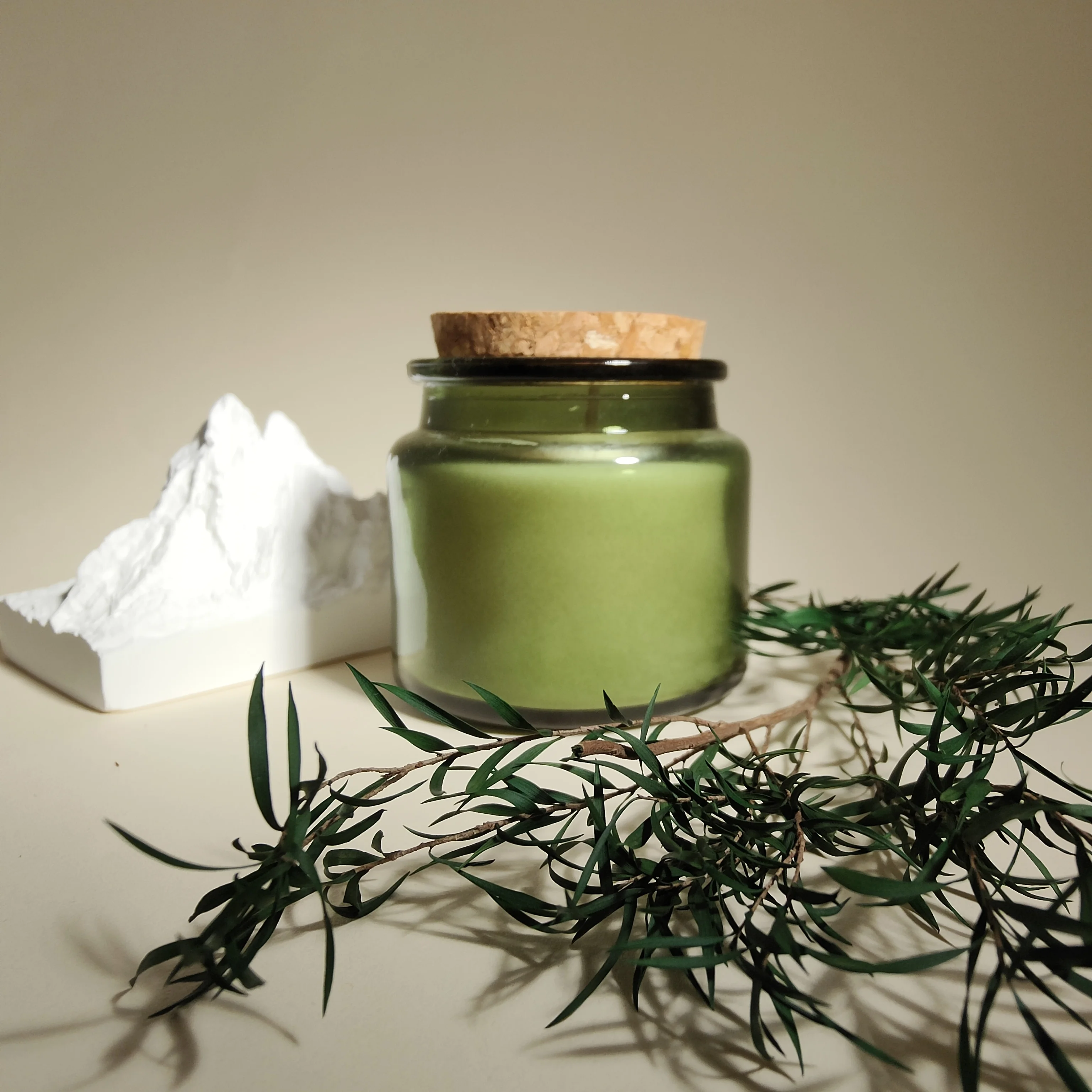 200ml wholesale glass aromatherapy bottle green candle empty jar aromatherapy candle glass cup-27