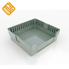 Plastic Box Bin Plastic Plastic Box Bins New PP Stackable And Nestable Plastic Separated Parts Box Storage Bin