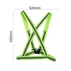 Warning Vest Safety Warning Vest Low Price Traffic Safety Night Work Reflective Warning Vest