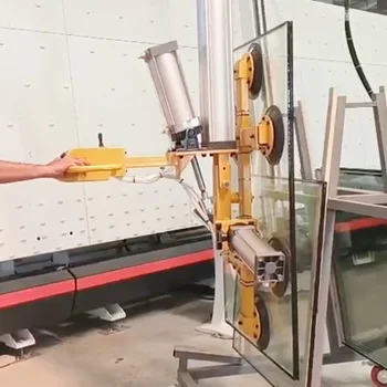 Electric Vacuum Lift Glazing Glass Lifter Suction Cup Flat Glass Insulating Double Glass Collaborative Engine Motor Pump