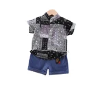 Clothing Boys Import And Export Quality Children's Clothing Boys Summer Suits Children's Clothes Sets Boys