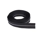 Nickel Zipper Zipper Black Fashion New Black Cloth 5# Nylon Black Nickel Toothed Zipper For Work Clothes