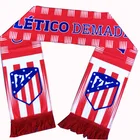 Scarf Customized Logo Football Scarf Fan Knitted Scarf High Quality Double Side Custom Knitted Neck Scarf