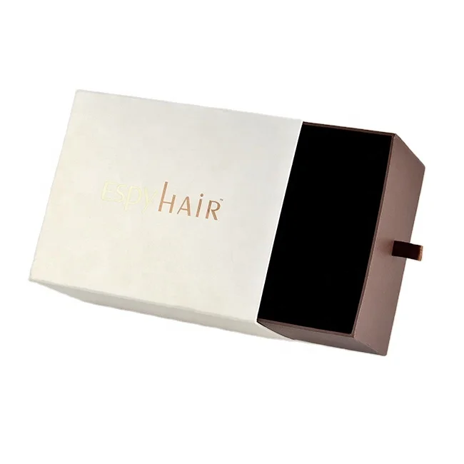 custom luxury high quality sliding packaging box drawer gift box
