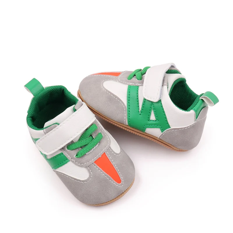 Hot Selling Unisex Prewalker Toddler Baby Shoes Soft TPR Anti-Slip Outsole Flat Design Summer Spring Autumn Seasons-for Boys details
