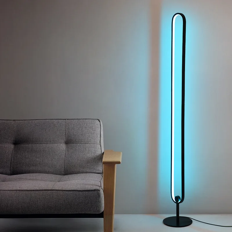 corner vertical floor lamps with remote control