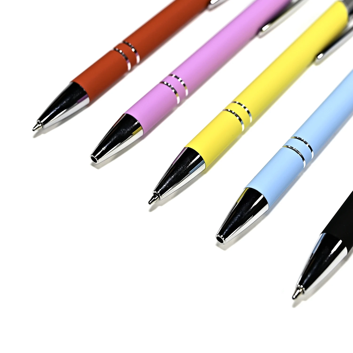 Cheap Click Pen Promotional Metal Touch Screen Ballpoint Pens With Customized Logo