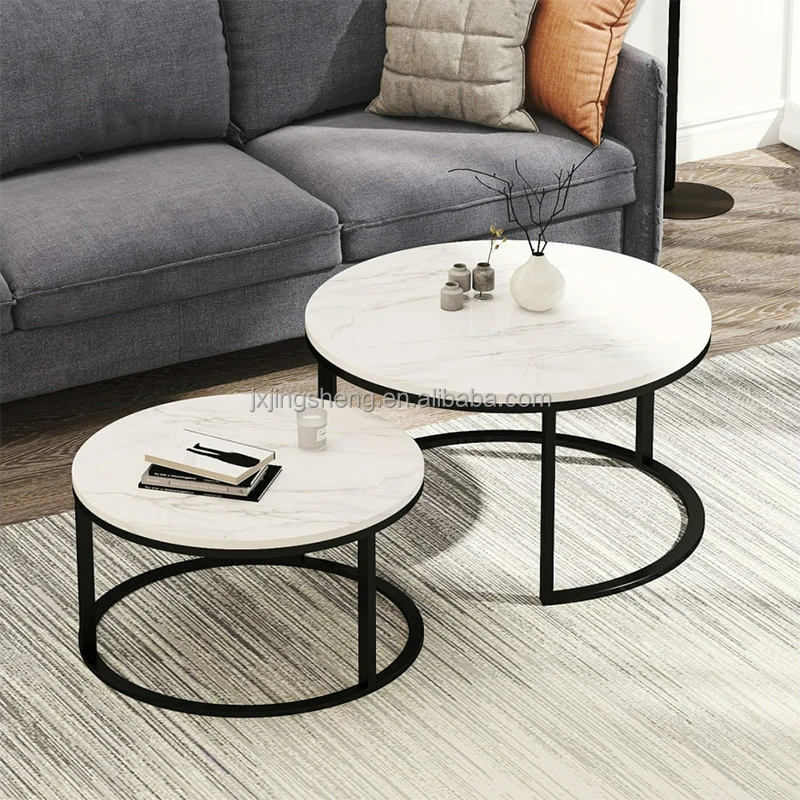 0114 Marble Coffee Table-3