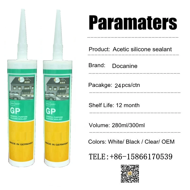 Silicone Sealant Transparent BLACK clear With Glass supplier
