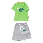 Child Clothing Hot-selling Summer New Style Child Boys Girls 2 Piece Sets Clothing Outfits Kids' Suit