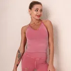 Tops In Vest Top Tank Tops Thin Strap Camisole With Built In Padded Bra Vest Cami Sleeveless Layer Top For Womens