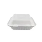 Food Food Biodegradable Clamshell Food Container Take Out Food Container With Sugarcane Bagasse Clamshell