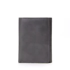 Wallet Trifold Wallet Custom Trifold Slim Card Holder Wallet Men's Minimalist RFID Blocking PU Leather Wallet