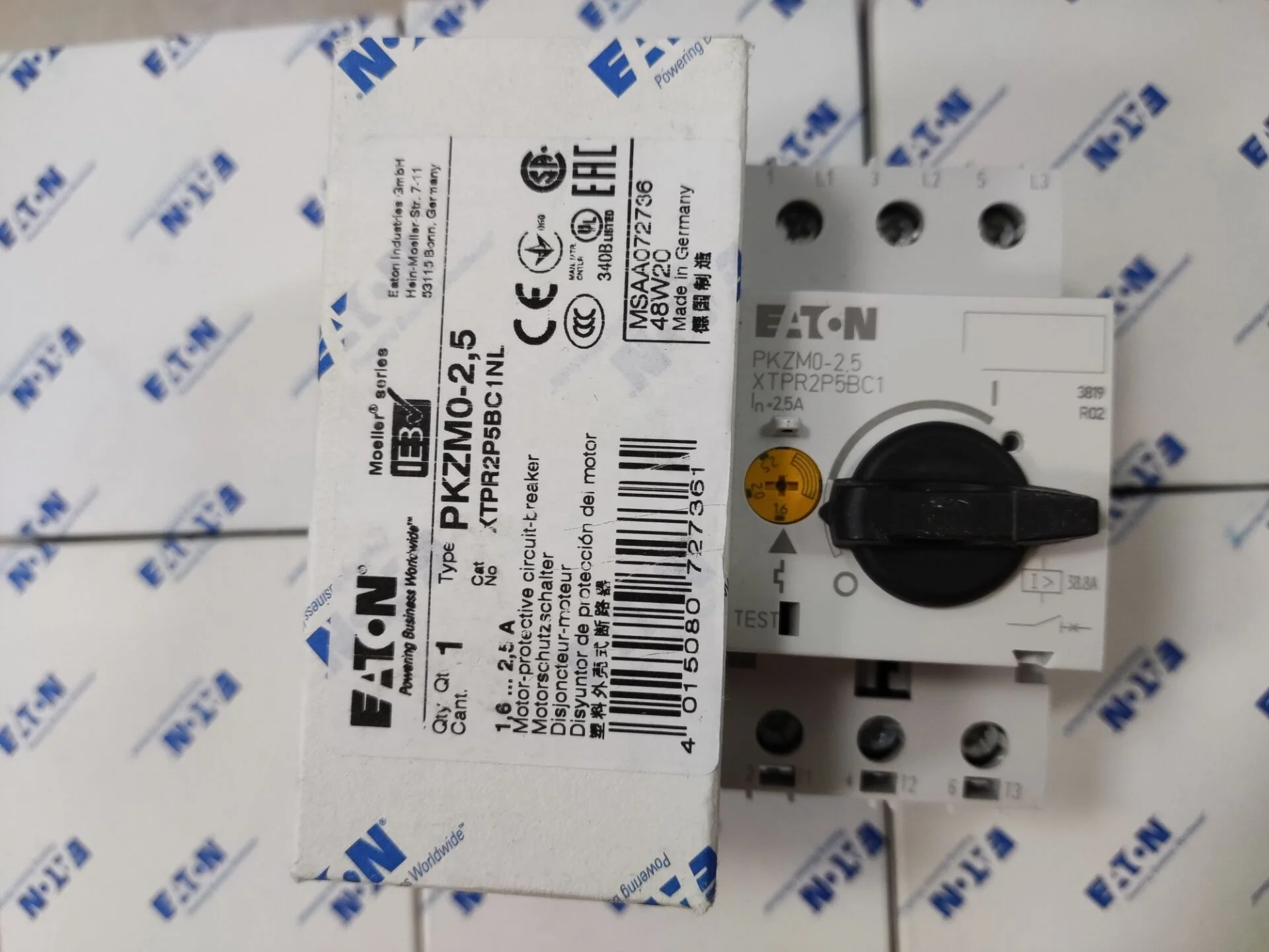 Eaton Circuit Breaker PKZM0-16 Mini Circuit Breaker Generator Circuit Breaker Used for Motor Protection