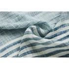 Cotton Scarf Good Quality 50% Viscose 50% Cotton Gray Blue Scarf For Man
