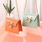 Mini Cute Girls Bags Purses Hot Sale Designer Kids Fashion Purses Pvc Mini Cute Jelly Fashion Bags For Girls