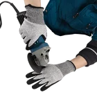 Glove Hppe Cut Resistant Gloves Aibusiso Black Nitrile Coated Hppe Cut Resistant Glove
