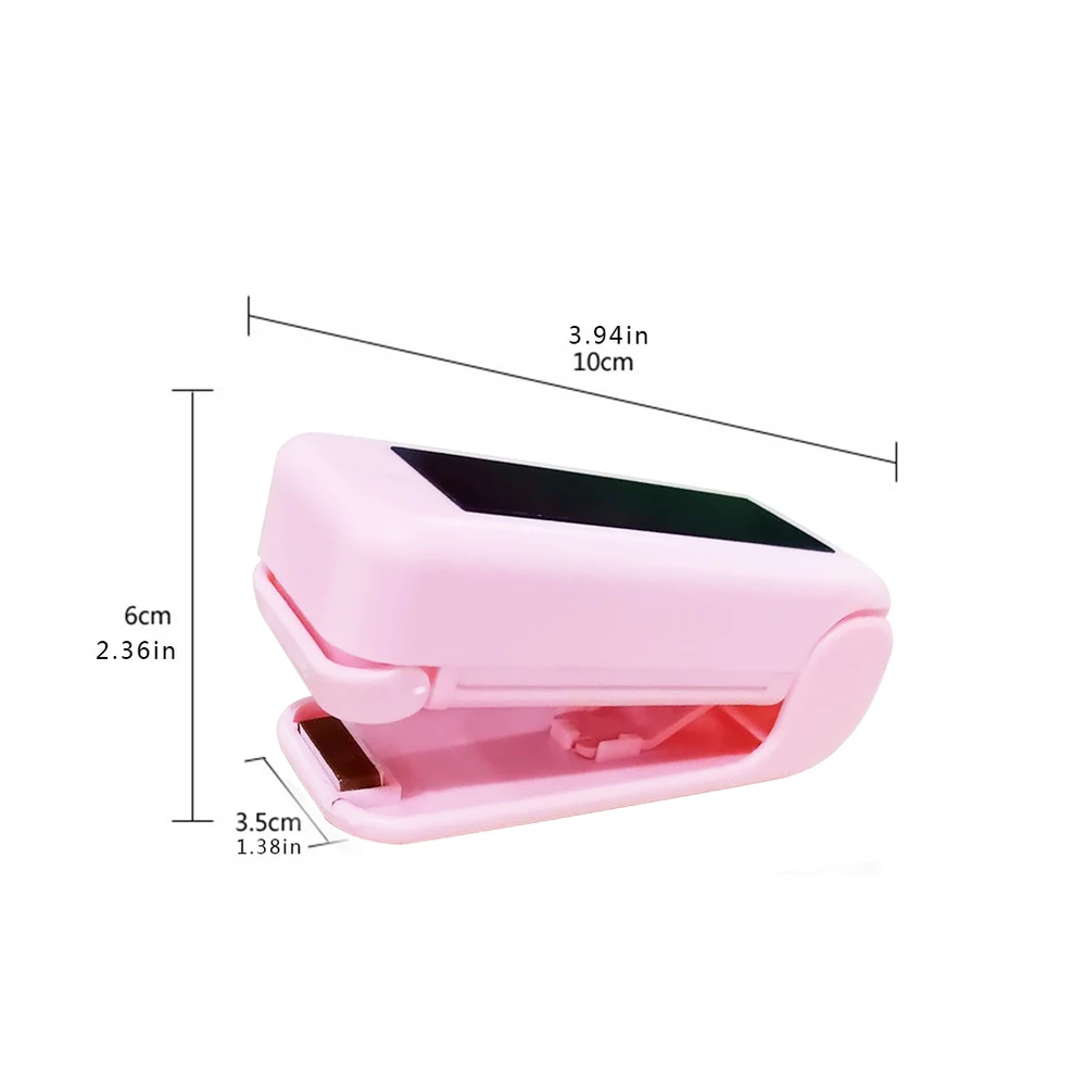 Mini Sealer Portable Home Heat Bag Plastic Food Snacks Bag Sealing Machine Food Packaging Kitchen Storage Bag Clips Wholesale