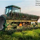 Tractor Tractors Rotary Hoe For Agricultural Machinery / Applied On Yetter Tractor