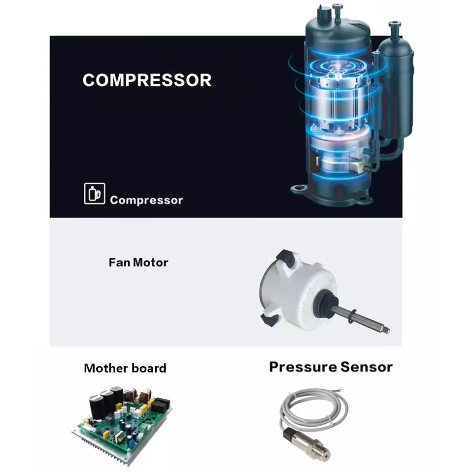 Swimming Pool Heat Pump, R290, Inverter - detail 14