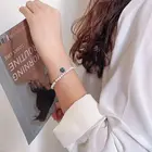 Pearl Agate Pearl New Product S925 Silver Pearl Women Fashion Personality Sweet Agate Pearl Bracelet