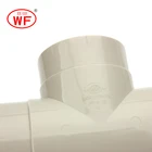 Pipe Fittings Reducer PPH Water Pipe Fittings Butt Welding Reducer Tee Connector For Garden Irrigation