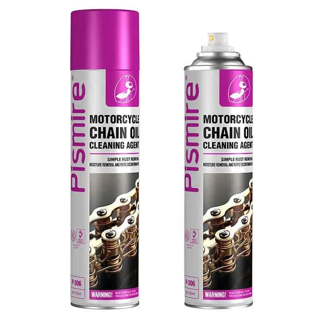 Highly Effective Motorcycle Chain Cleaning Agent Quick Grease Oil Rust Stains Removal  Cleaning Spray Agent