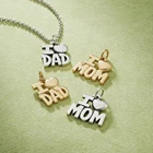 Handmade Jewelry Mother's Day Father's Day Charm Pendant Accessories Handmade Jewelry Family Love Gift DIY
