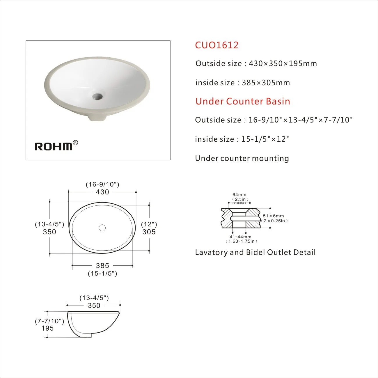 CUO1612 Sink Bathroom Ceramic Cheap Bathroom Sink Undermount Ceramic Basin Sanitary Ware manufacture