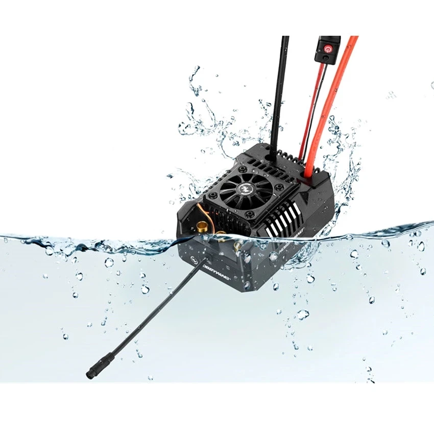 Max4 HV Sensored Brushless ESC with 70125SD Sensored Motor Waterproof Power Kit For Scale Car RC Car supplier