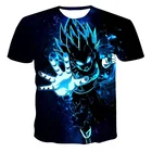 Anime Tshirt HT Custom Clothing Manufacturers 3D Printing Anime T-shirt With Hot Sale Factory
