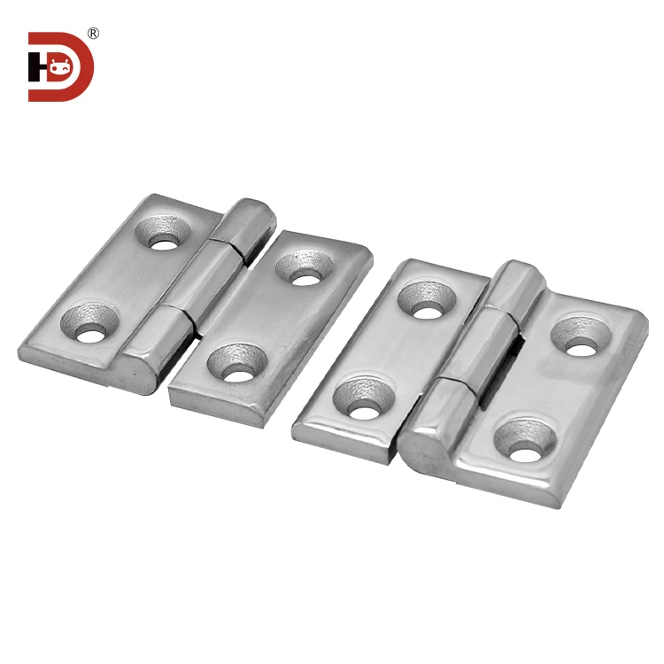 Stainless Steel 304 Heavy-duty Thick Hinge with Strong Heavy-duty Industrial Hinge 40/50/60mm High Load-bearing Capacity factory